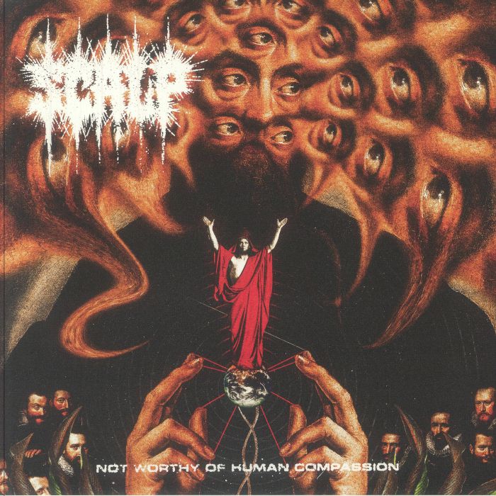 Not Worthy Of Human Compassion - Limited Edition Onyx Vinyl LP vinyl record cover