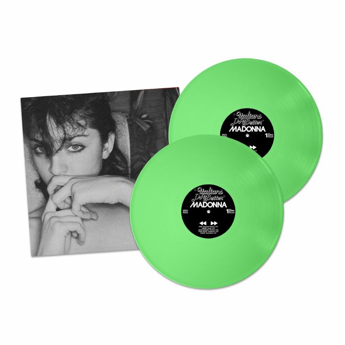 A Tribute To Madonna: Presented By Italians Do It Better - Mint Green Vinyl 2xLP vinyl record cover