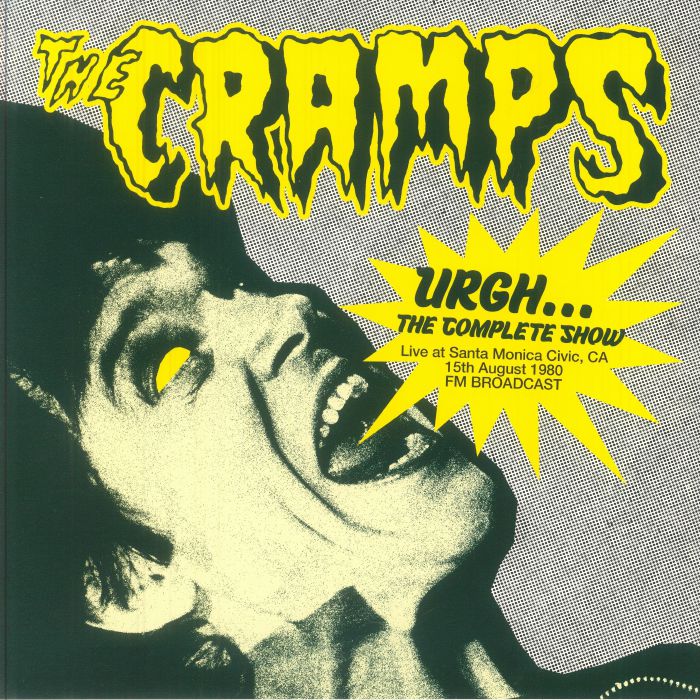 Urgh The Complete Show: Live At Santa Monica Civic CA 15th August 1980 FM Broadcast - Limited Edition Yellow And Green Splatter Vinyl LP vinyl record cover
