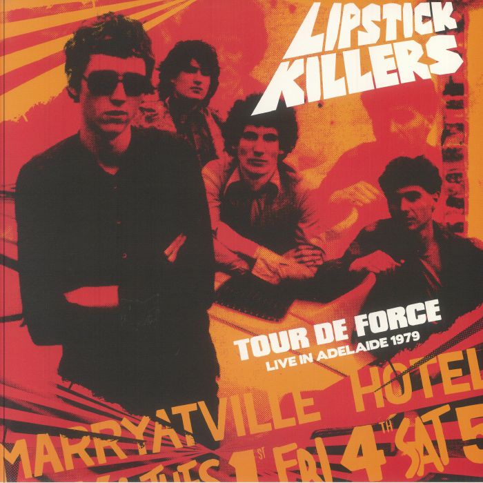 Tour De Force Live In Adelaide 1979 - Limited Edition Vinyl LP vinyl record cover