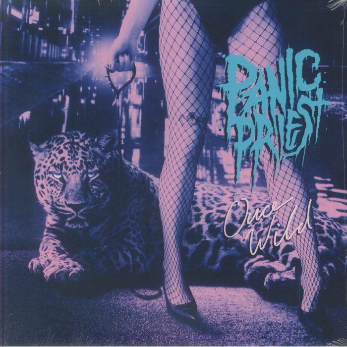 Once Wild - Light Blue and Purple Splatter Vinyl LP vinyl record cover