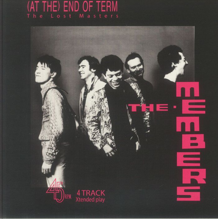 (At The) End Of Term: The Lost Masters - Vinyl EP vinyl record cover