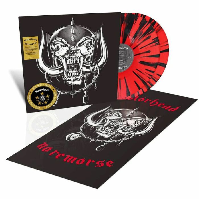 No Remorse (50th Anniversary Edition) - Red & Black Splatter 2xLP vinyl record cover