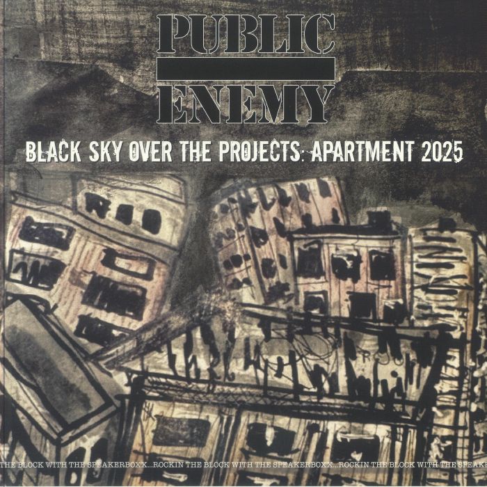 Black Sky Over The Projects: Apartment 2025 - Vinyl LP vinyl record cover