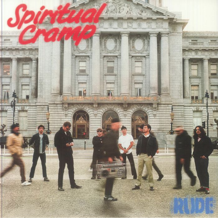 Rude - Blue Marbled Vinyl LP vinyl record cover