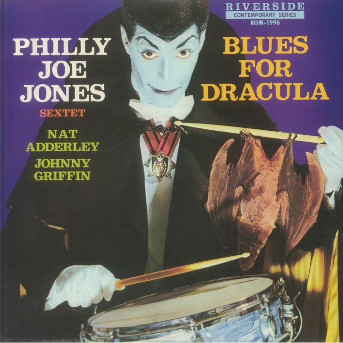 Blues For Dracula - Purple Vinyl LP vinyl record cover