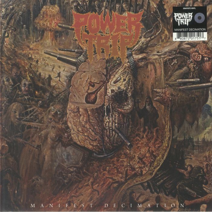 Manifest Decimation - Graphite Vinyl LP vinyl record cover