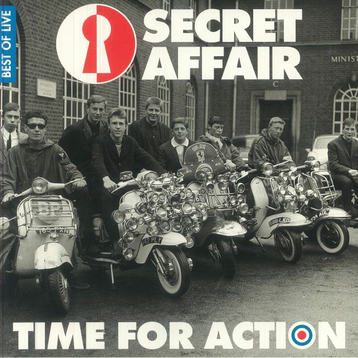 Time For Action: The Best Of Live - Limited Edition White Vinyl LP vinyl record cover
