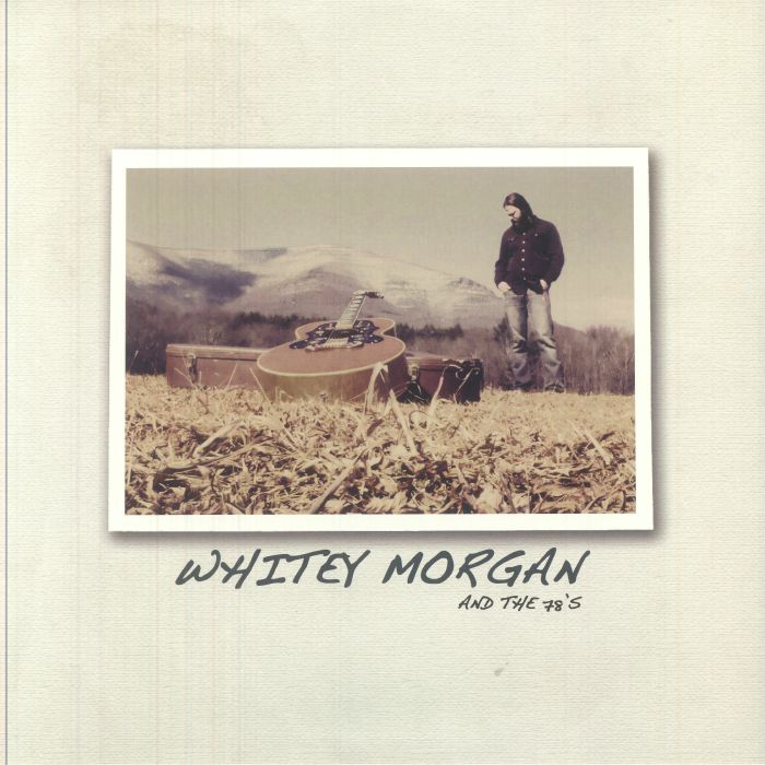 Whitey Morgan & The 78's - Bone Splash Blue Vinyl LP vinyl record cover