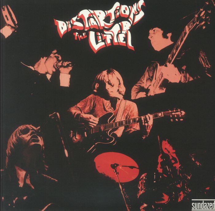 Distortions - Limited Edition Yellow Vinyl LP vinyl record cover