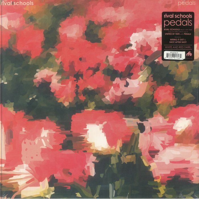 Pedals - Limited Edition White & Red Swirl Vinyl 2xLP vinyl record cover