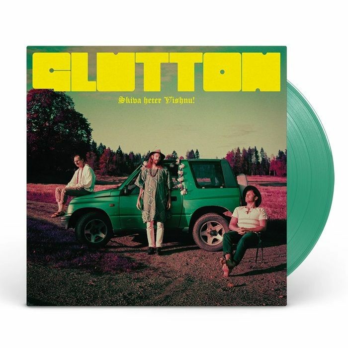Skiva Heter Vishnu! - Green Vinyl LP vinyl record cover
