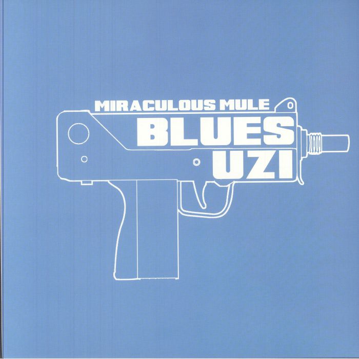 Blues Uzi - Blue Vinyl LP vinyl record cover
