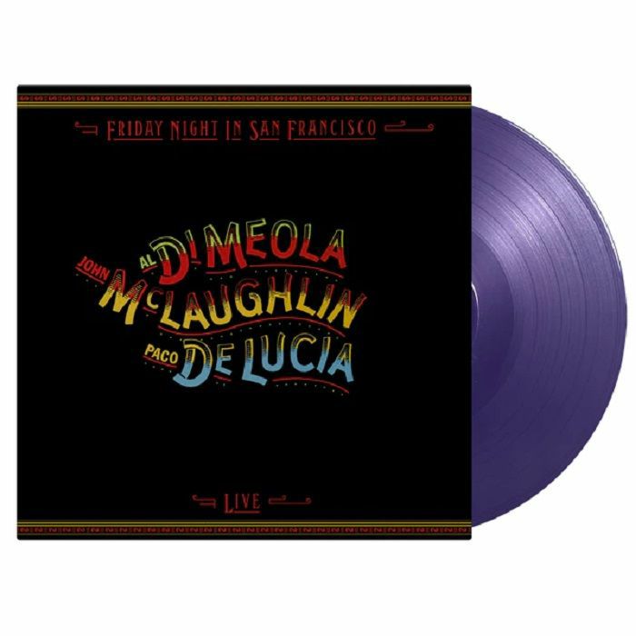 Friday Night In San Francisco - Limited Edition Purple Vinyl LP vinyl record cover