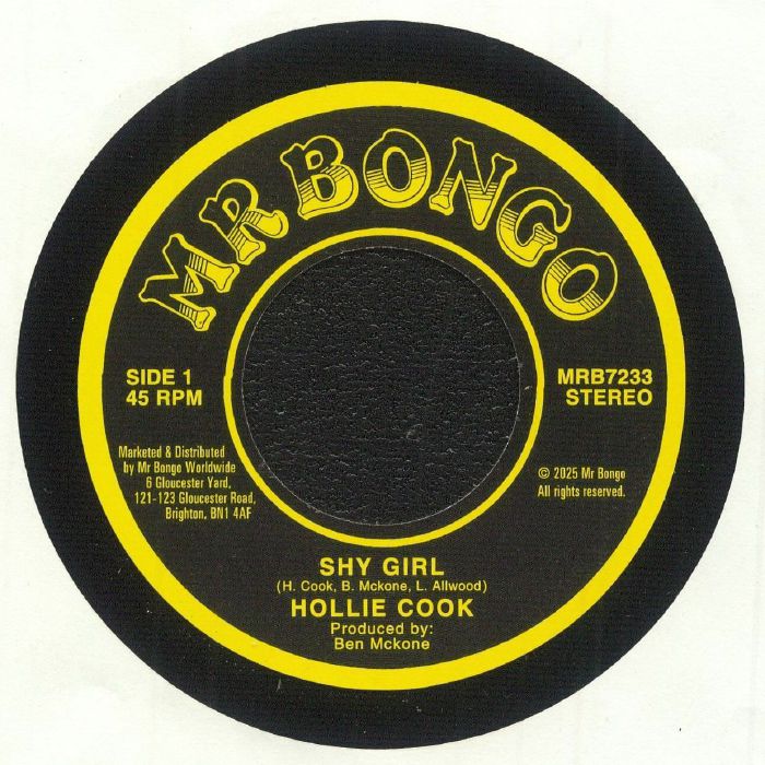Shy Girl - Vinyl Single vinyl record cover