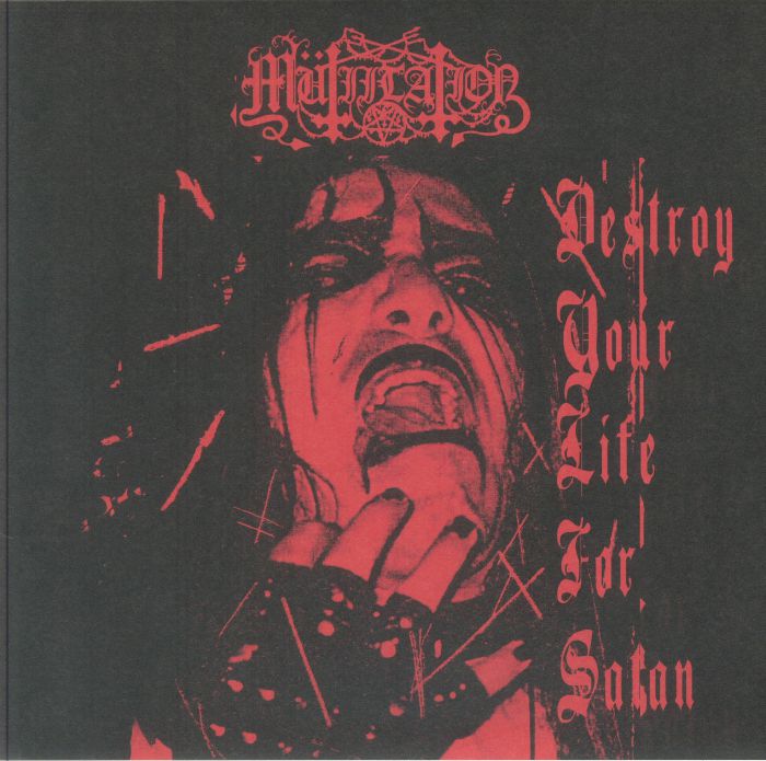 Destroy Your Life For Satan - Vinyl EP vinyl record cover