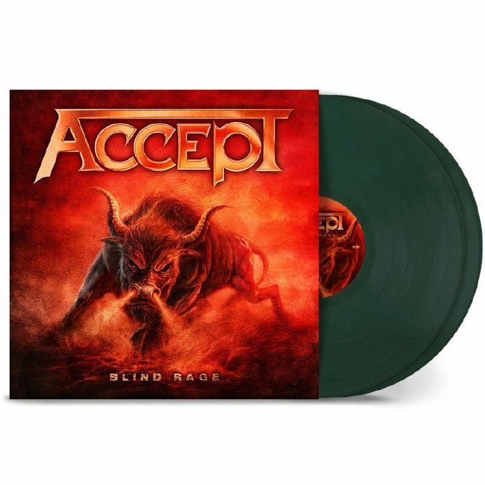 Blind Rage - Dark Green Vinyl 2xLP vinyl record cover