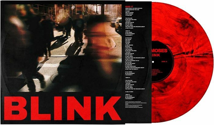 Blink - Red Marbled Vinyl LP vinyl record cover
