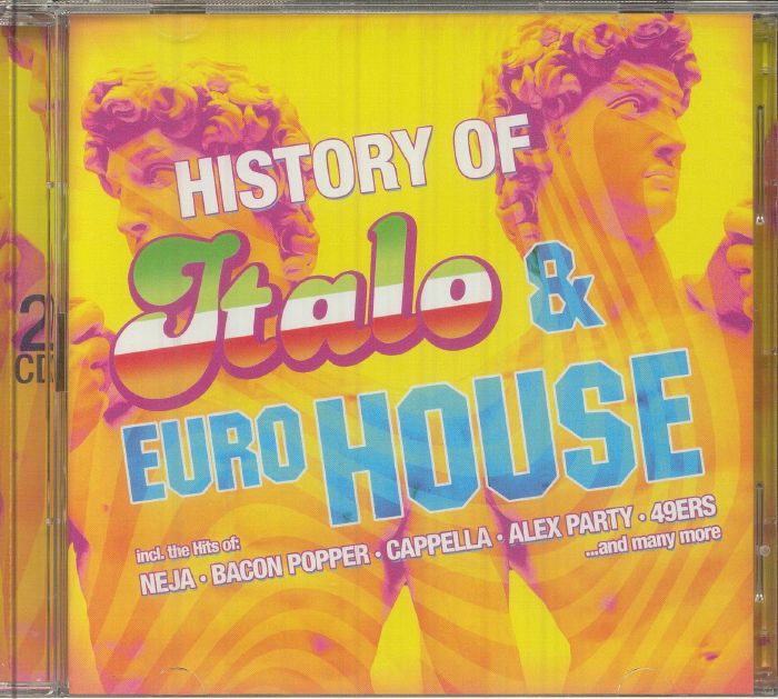History Of Italo & Euro House - 2CD CD cover