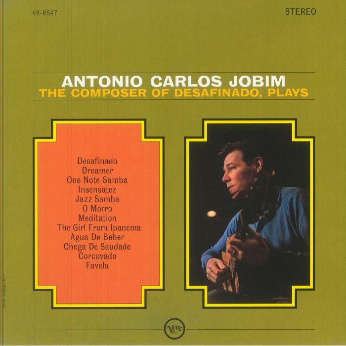 The Composer Of Desafinado Plays - Vinyl LP vinyl record cover