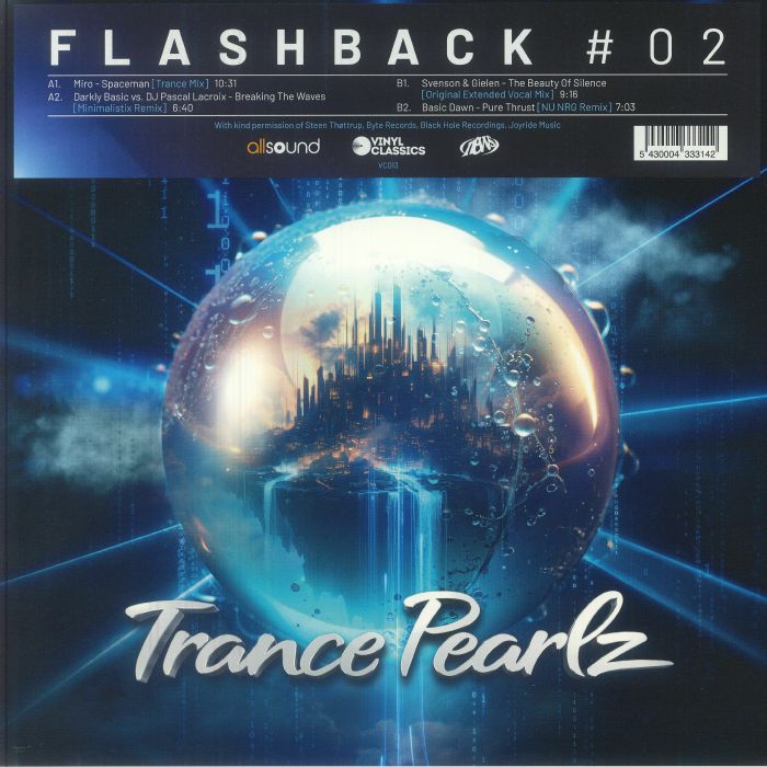 Trance Pearlz: Flashback #02 - Vinyl EP vinyl record cover