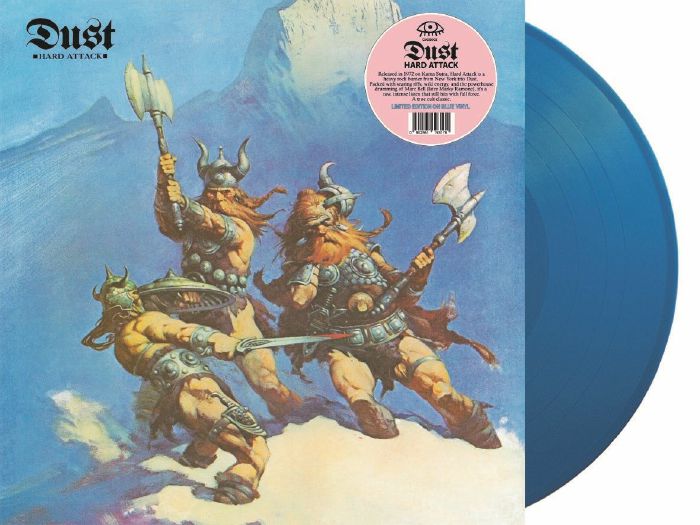 Hard Attack - Limited Edition Blue Vinyl LP vinyl record cover