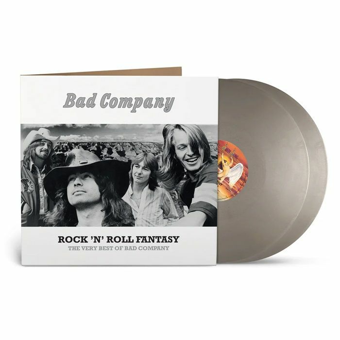 Rock 'N' Roll Fantasy: The Very Best Of Bad Company - Silver 2xLP vinyl record cover