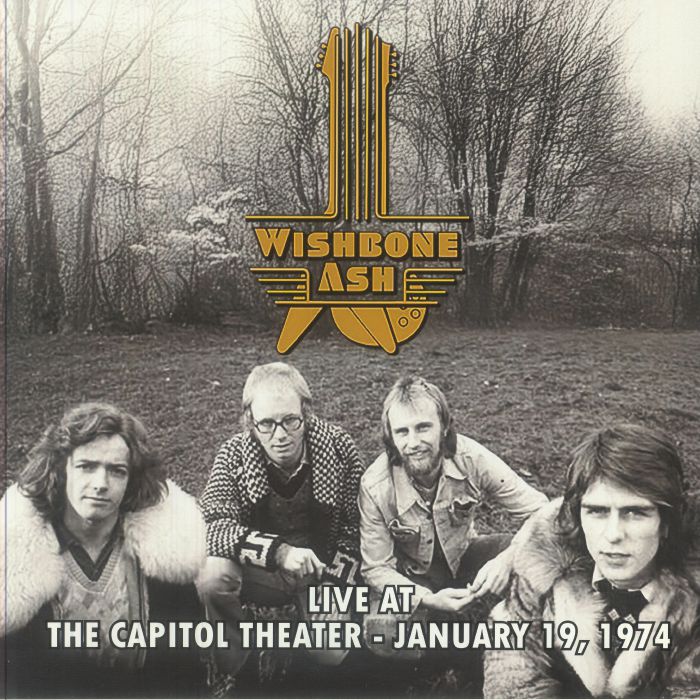 Live At The Capitol Theater January 19 1974 - Clear Vinyl 2xLP vinyl record cover