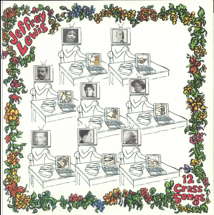 12 Crass Songs - Vinyl LP vinyl record cover