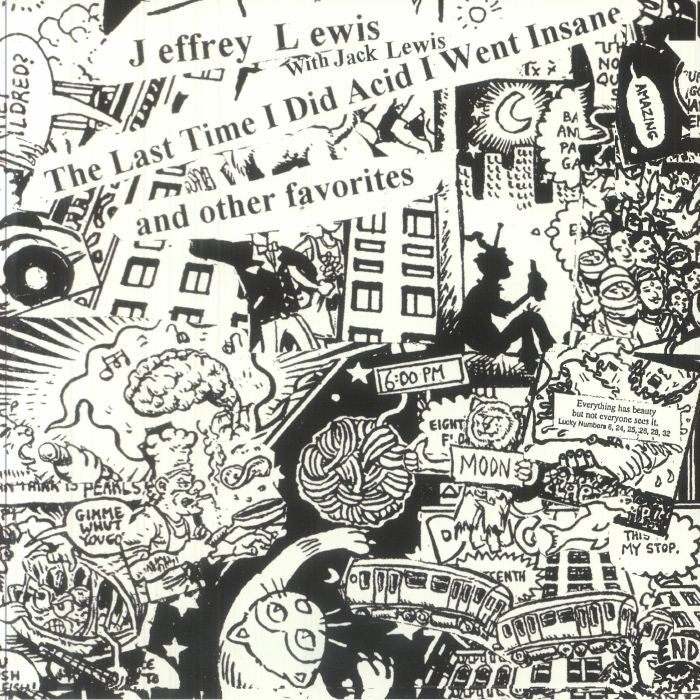 The Last Time I Did Acid I Went Insane & Other Favorites - Vinyl LP vinyl record cover