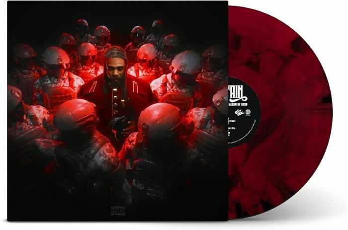 Captain - Limited Edition Red Marbled Vinyl LP vinyl record cover