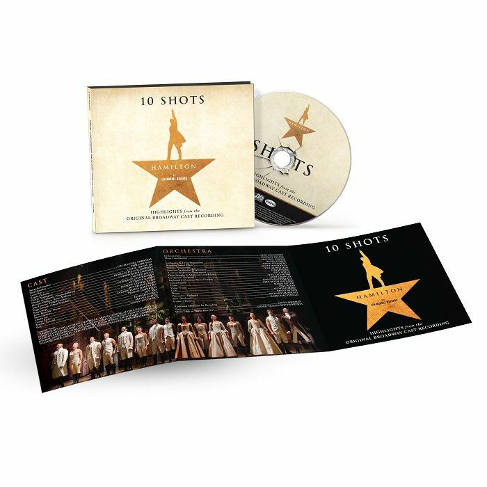 Hamilton: 10 Shots (Highlights from The Original Broadway Cast Recording) - CD CD cover