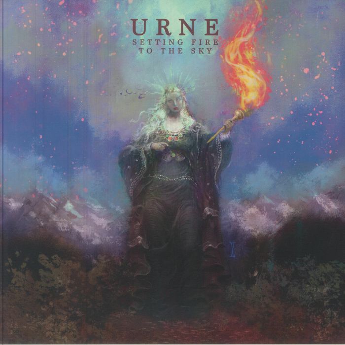 Setting Fire To The Sky - Limited Edition Turquoise Vinyl LP vinyl record cover