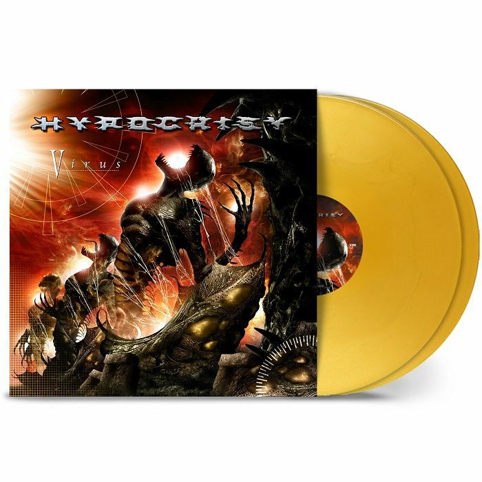 Virus - Limited Edition Red Gold Marbled Vinyl 2xLP vinyl record cover