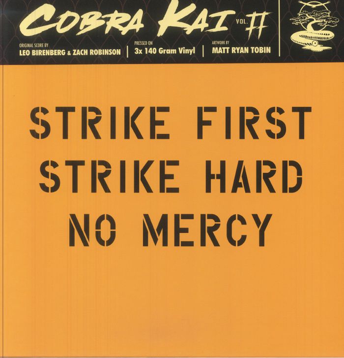 Cobra Kai Volume II (Soundtrack) - 3xLP vinyl record cover