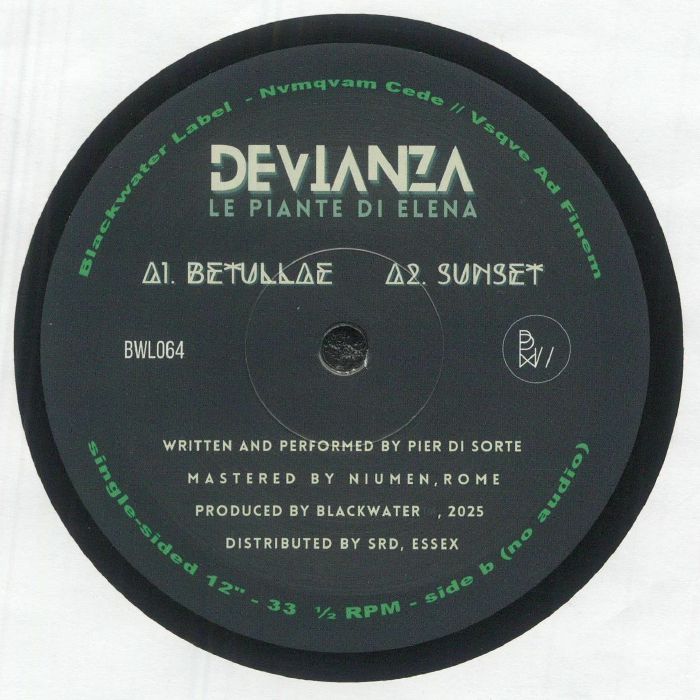 Le Piante Di Elena - Vinyl Single vinyl record cover