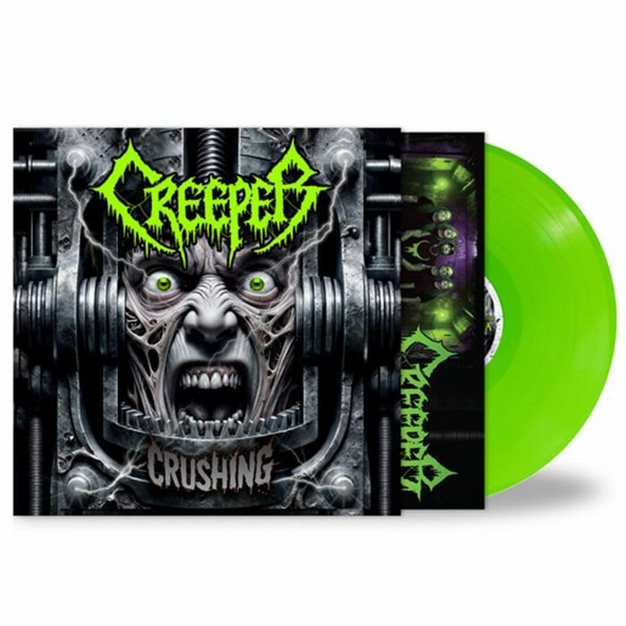 Crushing - Limited Edition Green Vinyl LP vinyl record cover