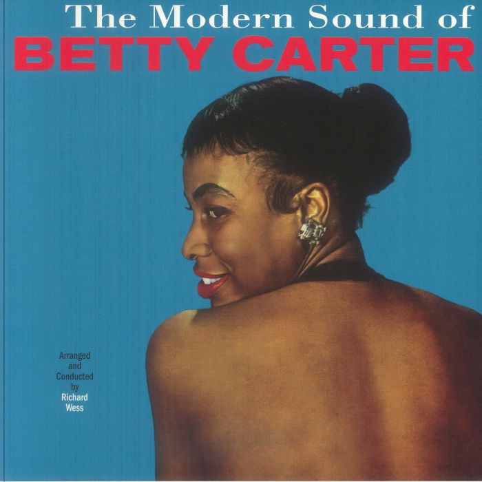 The Modern Sound Of Betty Carter - Blue Vinyl LP vinyl record cover