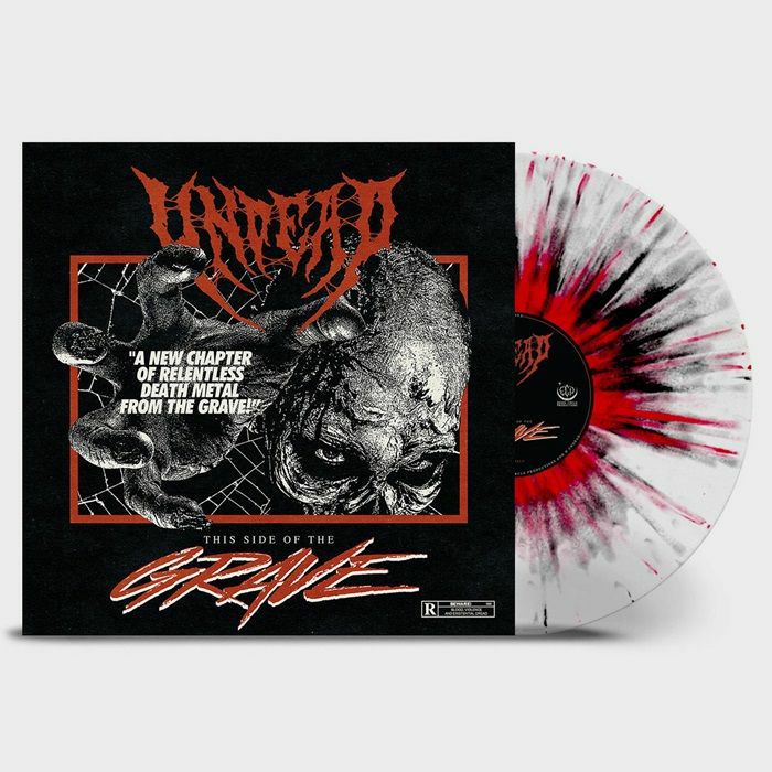 This Side Of The Grave - Limited Edition Red And Black Splatter Vinyl LP vinyl record cover