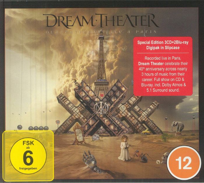 Quarantieme: Live A Paris - 3CD + 2Blu-ray CD cover