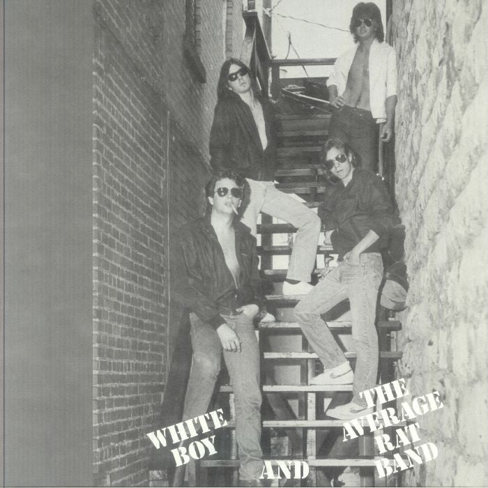 White Boy & The Average Rat Band - Vinyl LP vinyl record cover