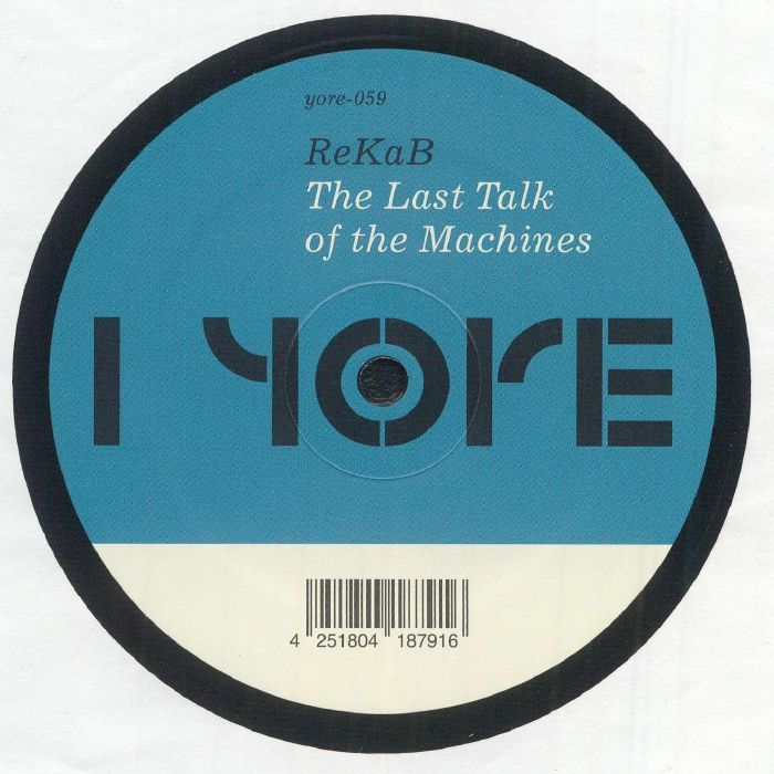 The Last Talk Of The Machines - Vinyl EP vinyl record cover