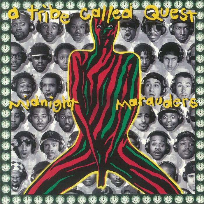 Midnight Marauders - Limited Edition Yellow Vinyl LP vinyl record cover