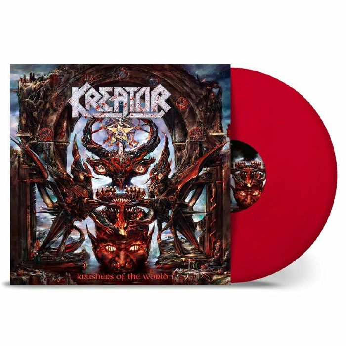 Krushers Of The World - Red Vinyl LP vinyl record cover