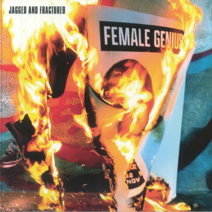Jagged & Fractured - Limited Edition Orange Vinyl LP vinyl record cover