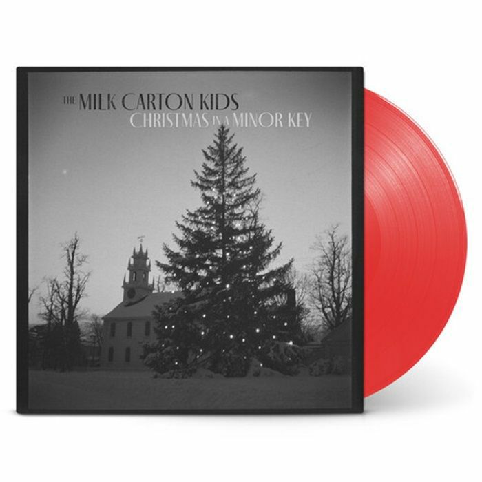 Christmas In A Minor Key - Red Vinyl LP vinyl record cover