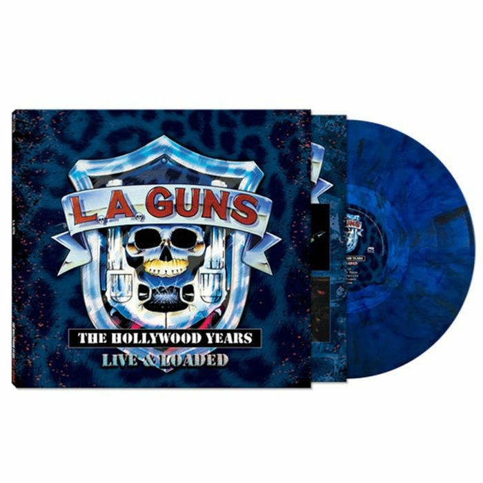 The Hollywood Years: Live & Loaded - Blue Marbled Vinyl LP vinyl record cover