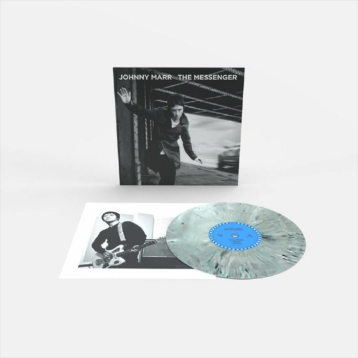 The Messenger - Blue Marbled Vinyl LP vinyl record cover