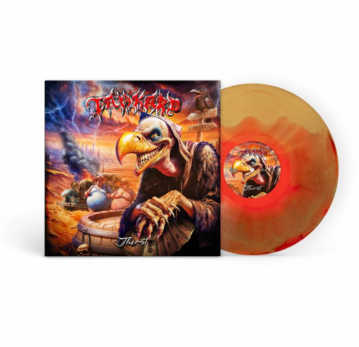 Thirst - Remastered Red & Brown Swirl Vinyl LP vinyl record cover