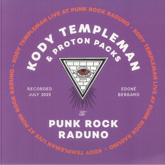 Live At Punk Rock Raduno - Orange Vinyl LP vinyl record cover